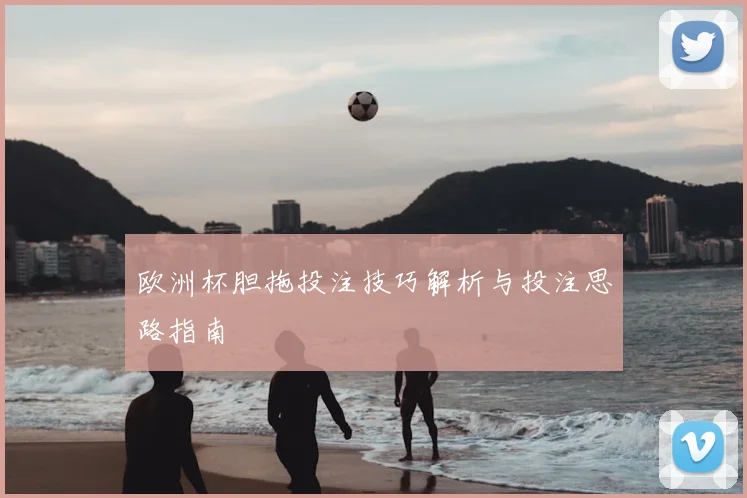 欧洲杯胆拖投注技巧解析与投注思路指南
